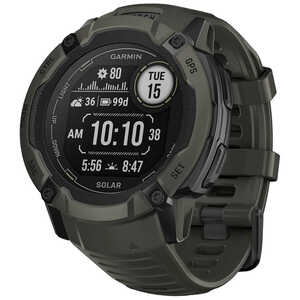 Garmin Instinct 2X Solar GPS Watch, Moss