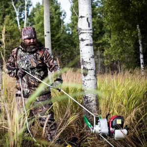 Portable Winch Model PCW3000 Gas-Powered Capstan Winch Kit