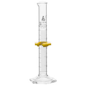 Glass Graduated Cylinder, 10 ml, 0.2 ml Graduations