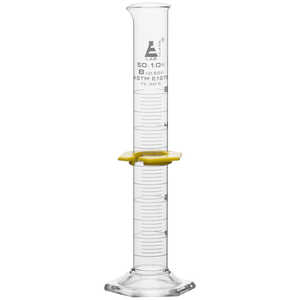 Glass Graduated Cylinder, 50 ml, 1 ml Graduations