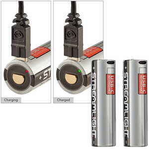 Streamlight Li-Ion Rechargeable Battery for ProTac HL 6 Flashlight, Pack of 2