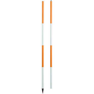 Sokkia Range Pole with Point, 8 ft., Two 4´ Sections