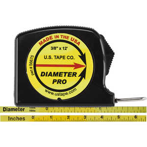U.S. Tape Diameter ProTape 3/8” x 12’L