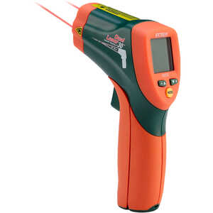 Extech Dual Laser IR Thermometer without NIST Certificate Model 42512