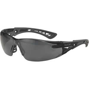 Bolle Rush+ Safety Glasses with Smoke Platinum Lens