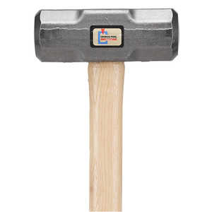 Council Sledgehammer, 8 lb. head, 36” hickory handle