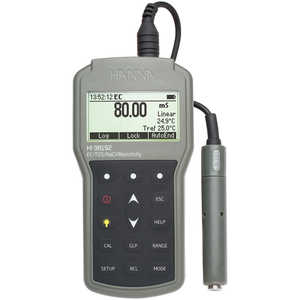 Hanna Instruments HI 98192 Professional EC/TDS/Resistivity/Salinity Waterproof Meter