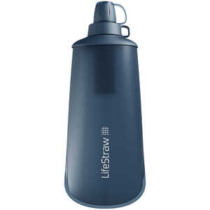 LifeStraw Peak Series Collapsible Water Bottle, 1 Liter