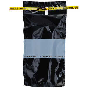 Whirl-Pak Black Sterilized Bags, 2.5 Mil, 18 oz.