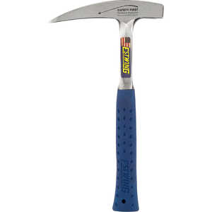 Estwing Pointed-Tip Rock Pick, 7”, 22 oz. Head; 13”L, Blue Grip