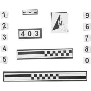 Forestry Suppliers Weighted Magnetic Archaeological Photography Set - Metric