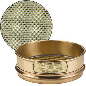 No. 14; 1.40 mm/0.0555” Dual Manufacturing Standard Testing Sieve