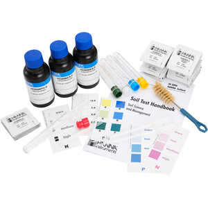 Hanna Instruments Quick NPK Soil Test Kit, 25 Tests