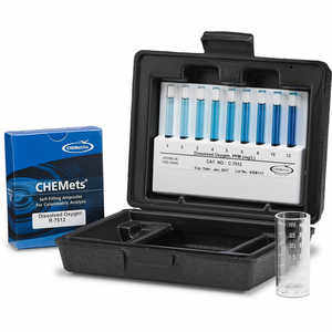 Dissolved Oxygen, CHEMets Water Test Kit, 30 Tests