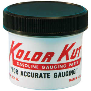 Kolor Kut Gasoline Gauging Paste, 2-1/4 oz. Plastic Jar