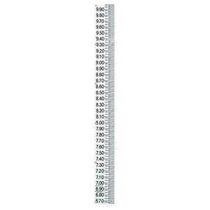 WaterMark Style “A” Stream Gauge, 6.66-10.0’