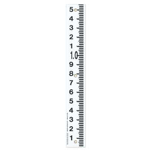 WaterMark Style “C” Stream Gauge, 0 to 1.56´