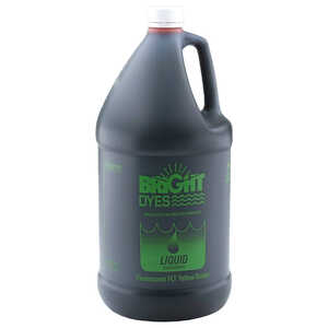 Bright Dyes FLT Yellow/Green Fluorescent Dye, 1 Gallon Liquid