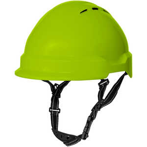 ERB Americana Climbing Wind Vented Helmet, Hi-Viz Lime