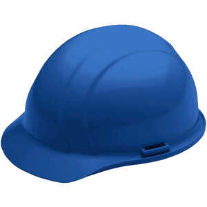 ERB Americana Mega Ratchet Cap Style Hard Hat, Blue