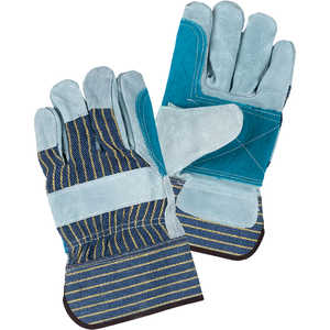 Wells Lamont Double Palm Leather Gloves, X-Large