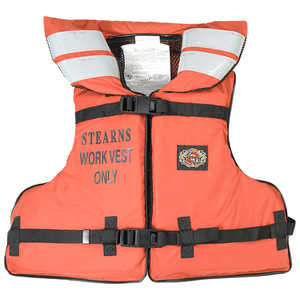 Stearns Industrial Work Vest, Fits Chest Size 30” to 52”