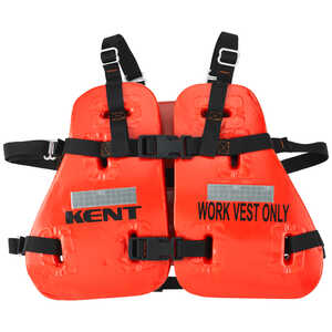 Kent Type V Vinyl Dip Work Vest PFD, Universal Adult