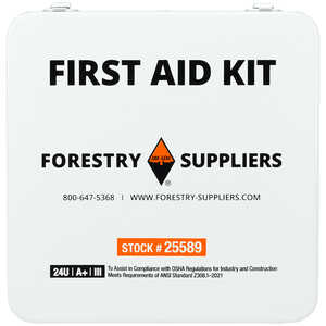 Forestry Suppliers Unitized First Aid Kit, 24-Unit