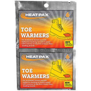 Heat Pax Toe Warmers, 5 Pairs