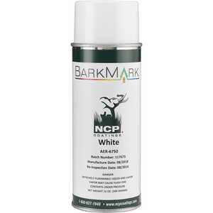 BarkMark Aerosol Tree Marking Paint, White, 12 oz. Can