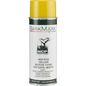 BarkMark Aerosol Tree Marking Paint, Yellow, 12 oz. Can