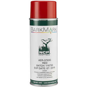 BarkMark Aerosol Tree Marking Paint, Red, 12 oz. Can