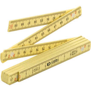 2m Metric/English Ruler, Rhino Rulers Fiberglass Folding Ruler