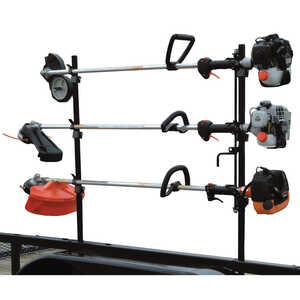 Landscape Trailer Lockable Trimmer Rack