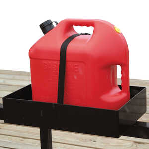 Landscape Trailer Gas Can Rack