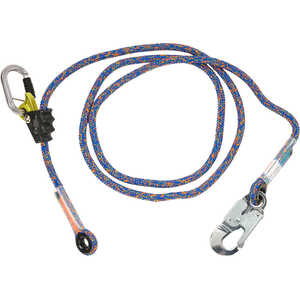 All Gear Bazooka 16-Strand Arborist Positioning Lanyard, 1/2˝ x 12´