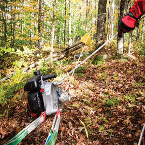 Portable Winch Model PCW5000 Gas-Powered Pulling Winch Kit