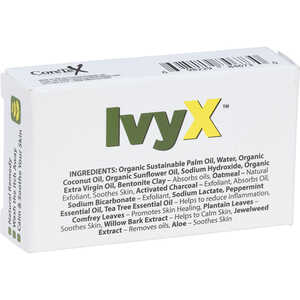 IvyX Post-Contact Skin Cleanser Soap, 1 oz. Bar
