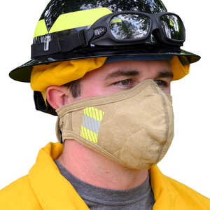 BarriAire™ Gold Particulate Mask with Reflective Trim
