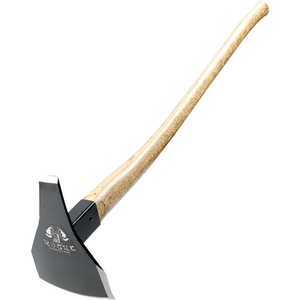 Rogue Hoe Triangle Head Hoe/Pick with 40” Curved Hickory Handle