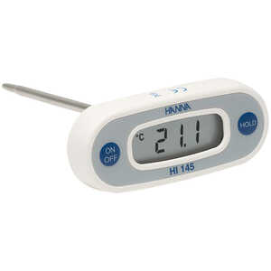 Hanna Digital Soil Thermometer, Celsius, 5˝ Probe