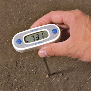 Hanna Digital Soil Thermometer, Fahrenheit, 12˝ Probe