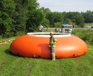 2,000 Gallon Fol-Da-Tank Frameless Open Top Collapsible Water Tank