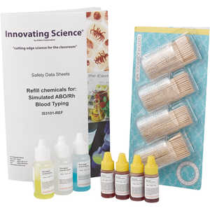 Aldon Innovating Science Simulated ABO/Rh Blood Typing Refill