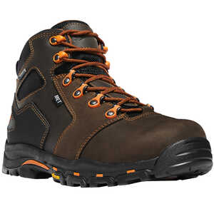 Danner® Vicious 4.5˝ Work Boots<br /><h5>All-leather upper with a non-metallic safety toe</h5>