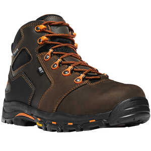 Danner® Vicious 4.5˝ Work Boots
<br /><h5>All-leather upper with a non-metallic safety toe</h5>