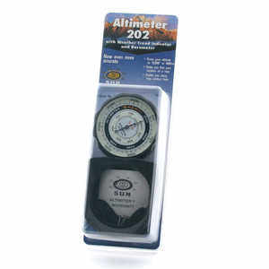 Sun Pocket Altimeter/Barometer, Metric