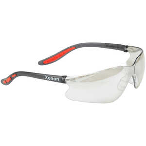 Elvex Xenon Safety Glasses, Indoor/Outdoor Lens