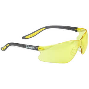 Delta Plus Xenon Safety Glasses, Amber Lens