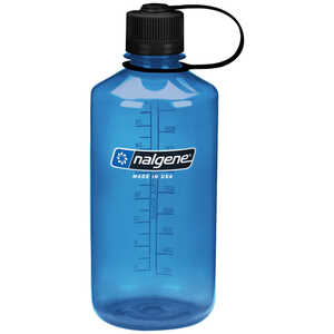 Nalgene Sustain 32 oz. Narrow Mouth Water Bottle, Slate Blue